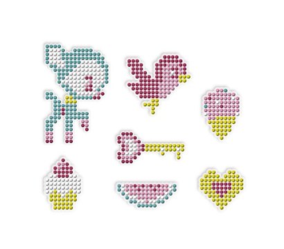 Изображение 4 Развивающий Janod Наклейки Пиксели - J07884