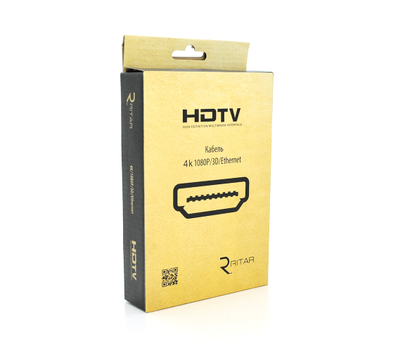 Изображение 2 Кабель мультимедийный Ritar PL-HD347 HDMI-HDMI 19+1, Ultra HD 4Kx2K, 3.0m, Black - YT-HDMI(M)/(M)V2.0-3.0m/19943