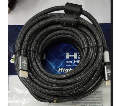 Зображення 3 Кабель мультимедійний Atcom Premium HDMI-HDMI ver 2.1, 4К, 30м, Black - AT23730