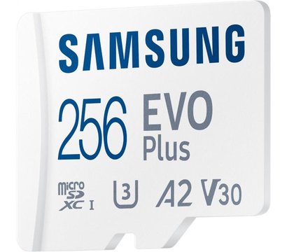Зображення 3 Карта пам`яті Samsung Evo Plus Class 10 256GB + SD адаптер — MB-MC256KA/RU