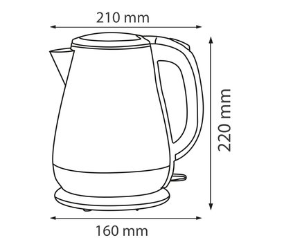 Изображение 4 Электрочайник Horoz Electric Kettle-1 Pink