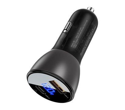 Зображення 2 Зарядний пристрій Acefast B6 metal 63W (USB-A+USB-C) Black – AFB6B
