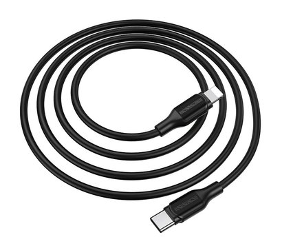 Зображення 2 Кабель Borofone BX42 Encore Type-C Apple Lightning 3 A 1m Black - BX42LB