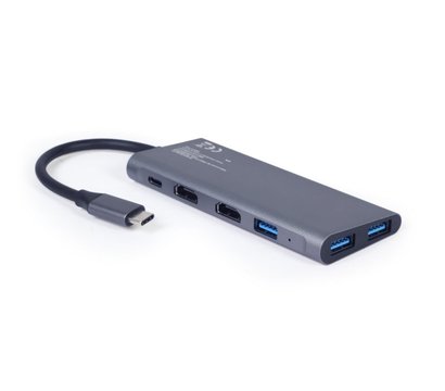 Зображення 2 Док станція для планшета Cablexpert A-CM-COMBO3-01, USB Type-C 3-в-1