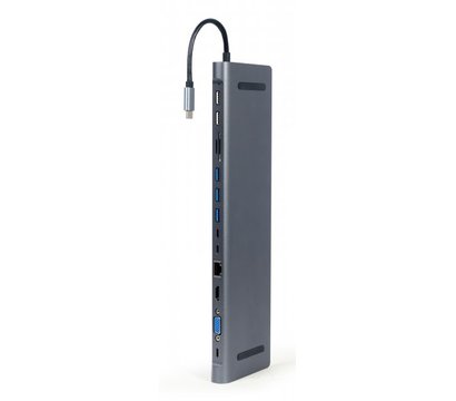 Зображення 2 Док станція для планшета Cablexpert A-CM-COMBO9-01, USB Type-C 9-в-1
