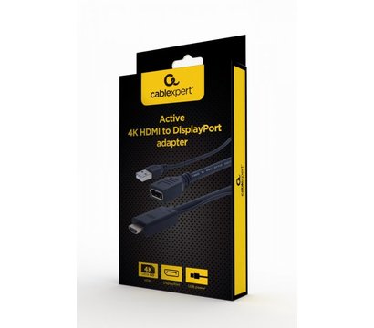 Зображення 2 Адаптер Cablexpert HDMI на DisplayPort - A-HDMIM-DPF-01