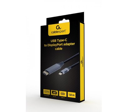 Зображення 3 Cablexpert USB-C на DisplayPort, 1.8м -  CC-USB3C-DPF-01-6