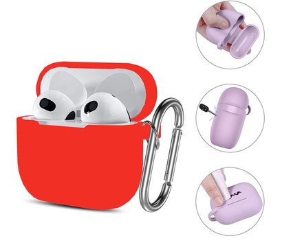 Изображение 3 Чехол наушников для гаджетов BeCover для Apple AirPods (3nd Gen) Red - 707186