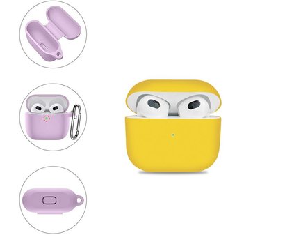 Изображение 3 Чехол наушников для гаджетов BeCover для Apple AirPods (3nd Gen) Yellow - 707233