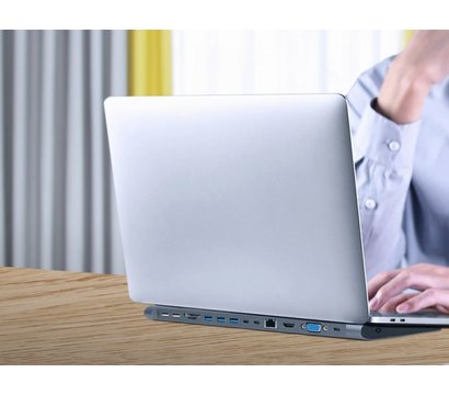 Зображення 3 Док станція для планшета Cablexpert A-CM-COMBO9-01, USB Type-C 9-в-1