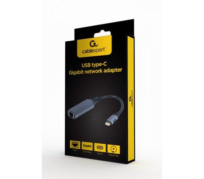 Зображення 3 Адаптер Cablexpert USB Type-C на Gigabit Ethernet - A-USB3C-LAN-01