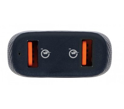 Изображение 3 Зарядное устройство Gembird TA-U2QC3-CAR-01, 36Вт, Black