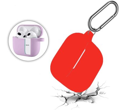 Изображение 5 Чехол наушников для гаджетов BeCover для Apple AirPods (3nd Gen) Red - 707186