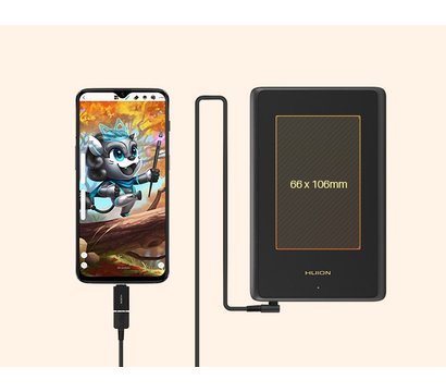 Зображення 7 Графічний планшет Huion Inspiroy H420X