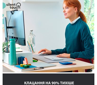 Изображение 2 Мышь Logitech Signature M650 USB Off-White – 910-006255