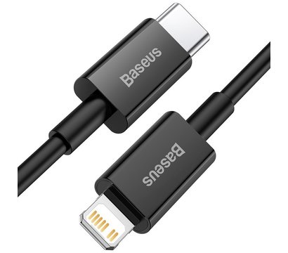 Изображение 2 Кабель Baseus Superior Fast Charging USB-C-Lightning, 2м Black - CATLYS-C01