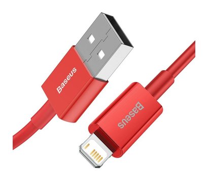Зображення 2 Кабель Baseus Superior Fast Charging USB-Lightning, 1м Red - CALYS-A09