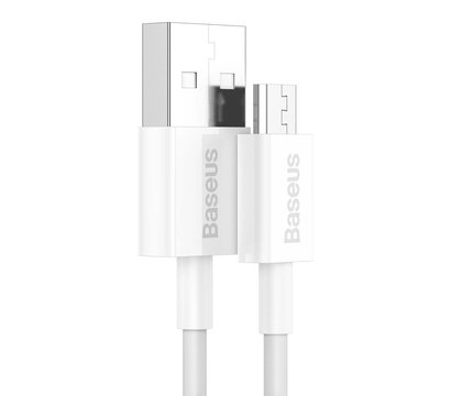Зображення 2 Кабель Baseus Superior Fast Charging USB-microUSB, 2м White - CAMYS-A02