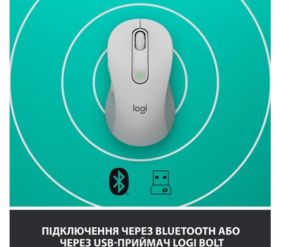 Изображение 3 Мышь Logitech Signature M650 USB Off-White – 910-006255