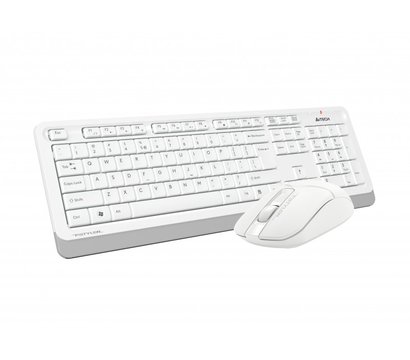 Зображення 3 Комплект мишка + клавіатура A4Tech FG1012 USB White