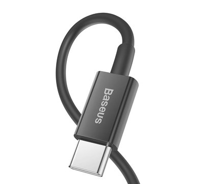 Зображення 3 Кабель Baseus Superior Fast Charging USB-C-Lightning, 1м Black - CATLYS-A01