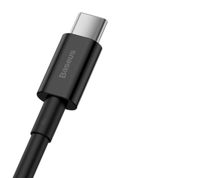 Зображення 3 Кабель Baseus Superior Fast Charging USB-USB-C, 2м Black - CATYS-A01