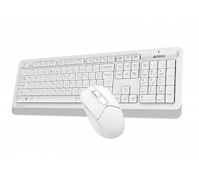Зображення 4 Комплект мишка + клавіатура A4Tech FG1012 USB White