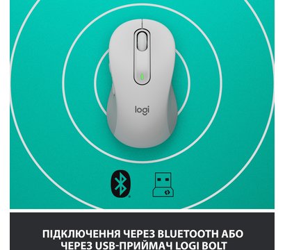 Изображение 5 Мышь Logitech Signature M650 USB Off-White – 910-006255