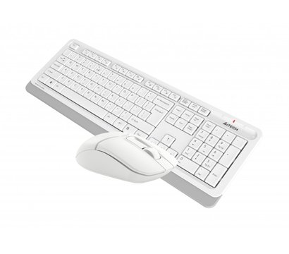 Зображення 5 Комплект мишка + клавіатура A4Tech FG1012 USB White