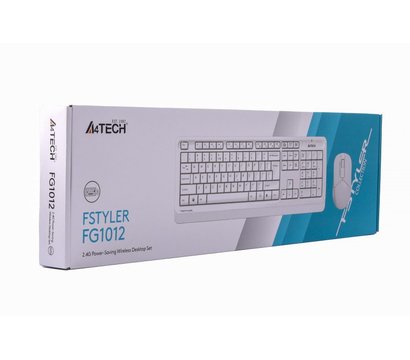 Зображення 6 Комплект мишка + клавіатура A4Tech FG1012 USB White