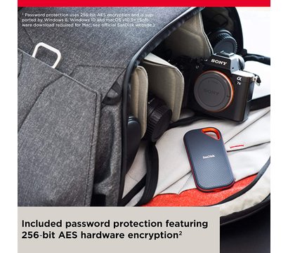 Изображение 7 Накопитель SSD SanDisk E81 4TB USB 3.2 Gen 2x2 Type-C TLC — SDSSDE81-4T00-G25