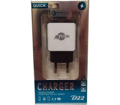 Зображення 4 Зарядний пристрій Atcom DT-T01 USB DC 5V/2.1A – 20101