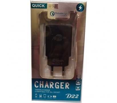 Изображение 4 Зарядное устройство Atcom CX-18 DC 5V/3А, Black - 20303