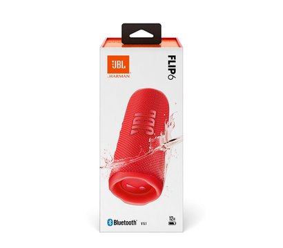 Зображення 7 Акустична система 2.0 JBL Flip 6 Red – JBLFLIP6RED