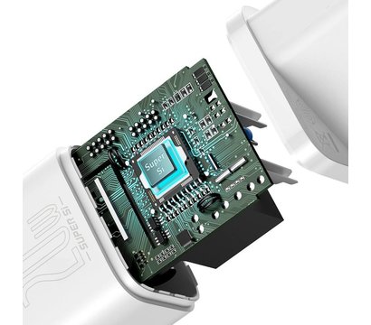 Изображение 6 Зарядное устройство Baseus Super Silicone PD Charger (1USB-C) 20W White – CCSUP-B02