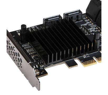 Изображение 2 Frime PCI-E x1 to 8 x Sata III, 88SE9215 – ECF-PCIEto8SATAIII001