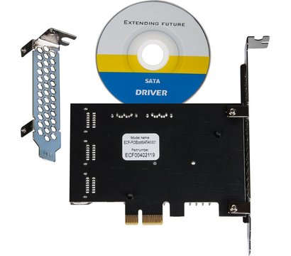 Изображение 4 Frime PCI-E x1 to 8 x Sata III, 88SE9215 – ECF-PCIEto8SATAIII001