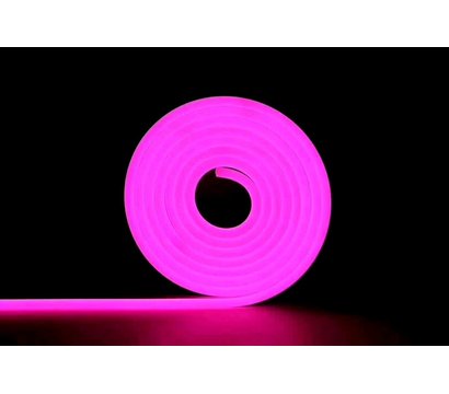Зображення 4 LED гнучкий неон Prolum FX 2835-120 IP68 12V pink під 12В