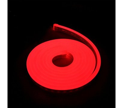 Изображение 5 LED гибкий неон Prolum LF 2835-120 IP68 12V, red под 12В, Цвет свечения: красного