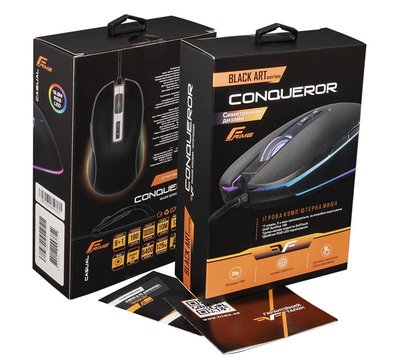 Зображення 7 Миша Frime Conqueror FMC2015 USB Black – FMC2015