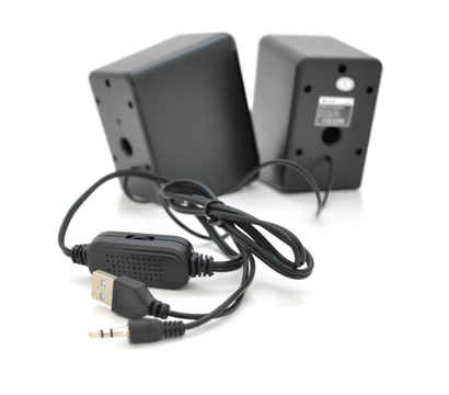 Зображення 2 Акустична система 2.0 Kisonli L-1010 USB + 3.5mm, Black