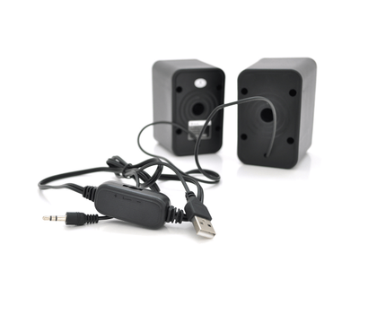 Изображение 2 Акустическая система 2.0 Kisonli S-444 USB + 3.5mm, Black