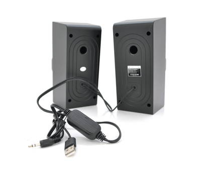 Зображення 2 Акустична система 2.0 Kisonli U-9003, USB + 3.5mm, Black