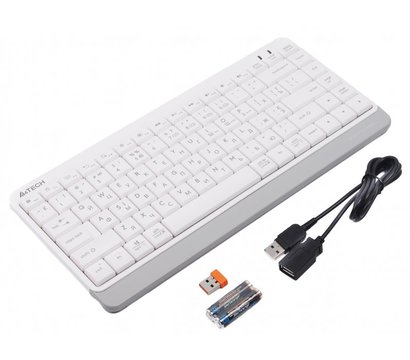 Зображення 2 Клавіатура A4Tech Fstyler FBK11 White