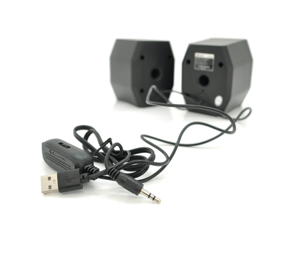 Зображення 2 Акустична система 2.0 Kisonli A-101S, USB + 3.5mm, Black