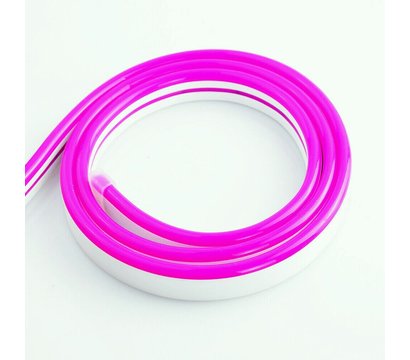 Изображение 2 LED гибкий неон Prolum LF 2835-120 IP68 12V, pink на 2400 Лм, Цвет свечения: розового