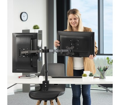 Зображення 2 Кріплення для телевізора Hama Holder 2 33-81 cm 2 scr black - 00118491