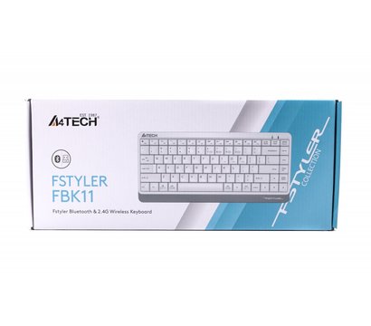 Зображення 6 Клавіатура A4Tech Fstyler FBK11 White