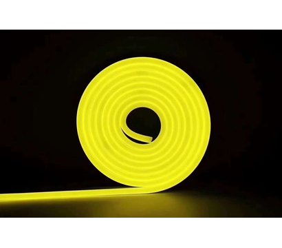 Зображення 8 LED гнучкий неон Prolum FX 2835-120 IP68 12V yellow під 12В