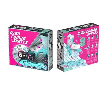 Изображение 16 Ролики для детей Neon Inline Skates Turquoise - NT09T4